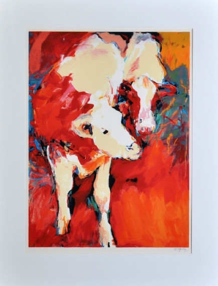 Gerda Elfring + Koeien